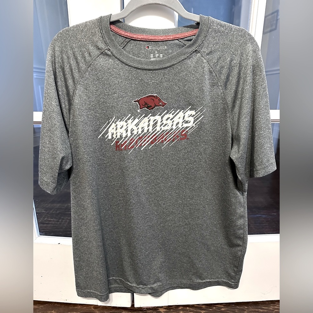 Champion Men’s Arkansas Razorback T-shirt, Large